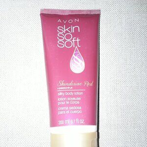 Avon | Skin So Soft | Skindisiac Red | passionfruit silky body lotion